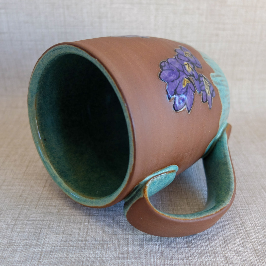 Crocus Botanical Illustration Mug