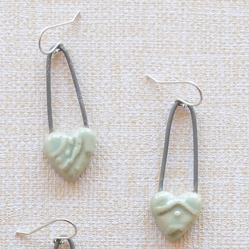 Handmade Ceramic Earrings | Shape Play