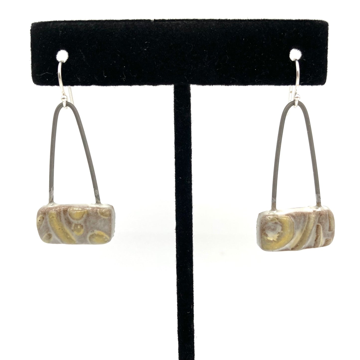 Handmade Ceramic Earrings | Shape Play